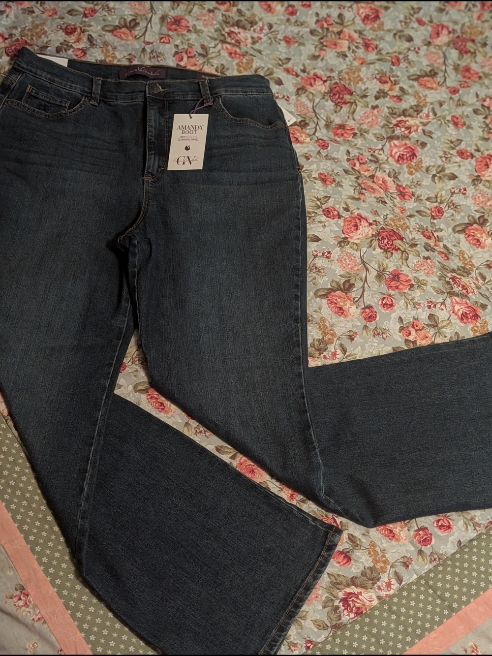 Gloria Vanderbilt Indigo Boot Cut Jeans
